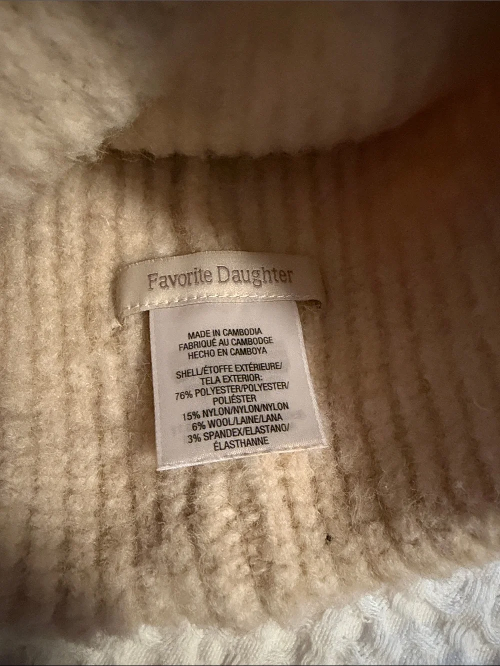 Favorite Daughter cozy ribbed